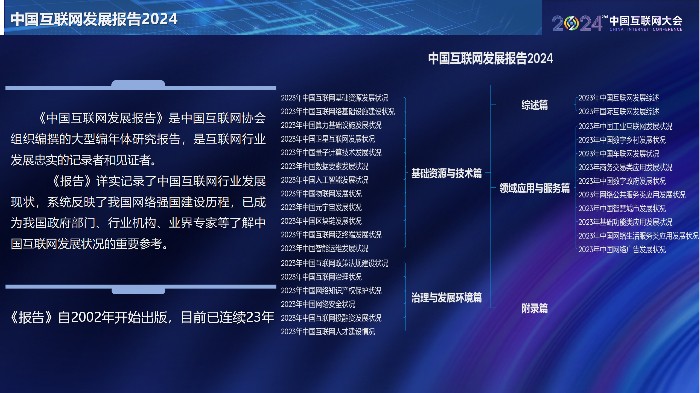 《中国互联网发展报告(2024)》正式发布_协会动态_中国互联网协会